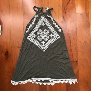 Summer dress high neck